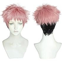 呪術廻戦 虎杖悠仁風 コスプレ ウィッグ 51G+NiQMFoL._AC_UL210_SR210,